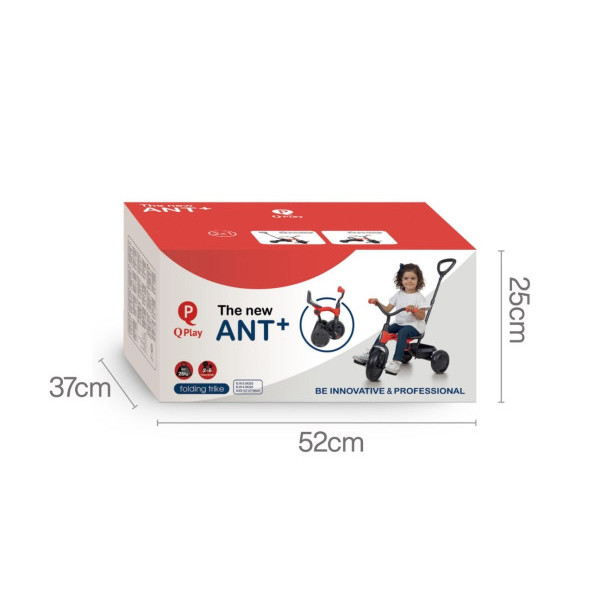 Трехколесный велосипед Qplay Ant Plus