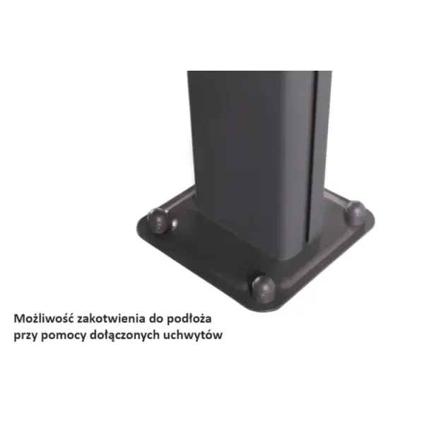 Пергола террасная пристенная HARDMAISTER ATLANTA 4,4x3m