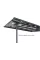 Пергола террасная пристенная HARDMAISTER ATLANTA 3,7x3m