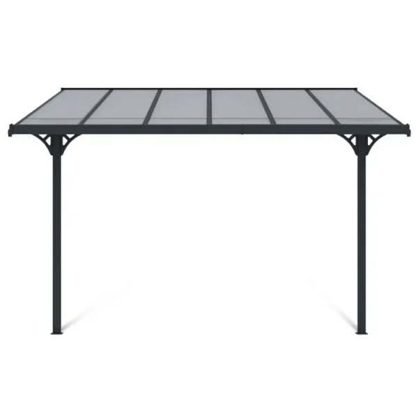 Пергола террасная пристенная HARDMAISTER ATLANTA 3,7x3m