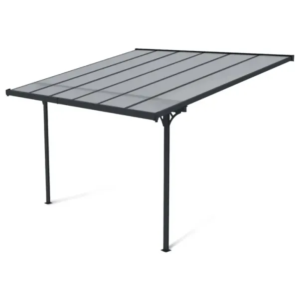 Пергола террасная пристенная HARDMAISTER ATLANTA 3,7x3m