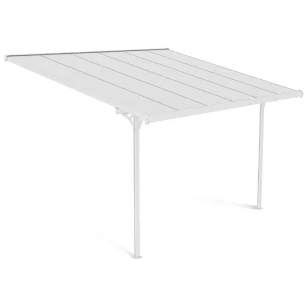 Пергола террасная пристенная HARDMAISTER ATLANTA 3,7x3m
