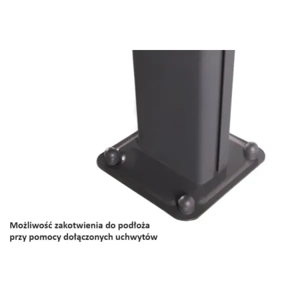 Пергола террасная пристенная HARDMAISTER ATLANTA 6x3m