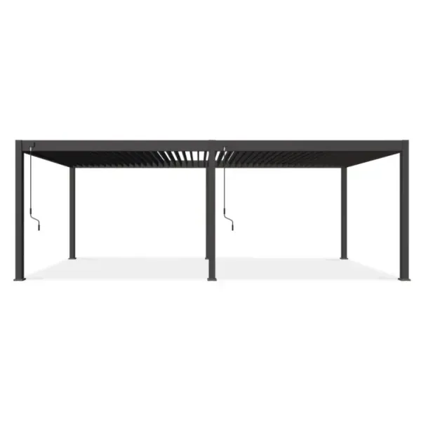 Пергола терасна садова Gutroof 3.6x7.2 DELUXE Anthracite