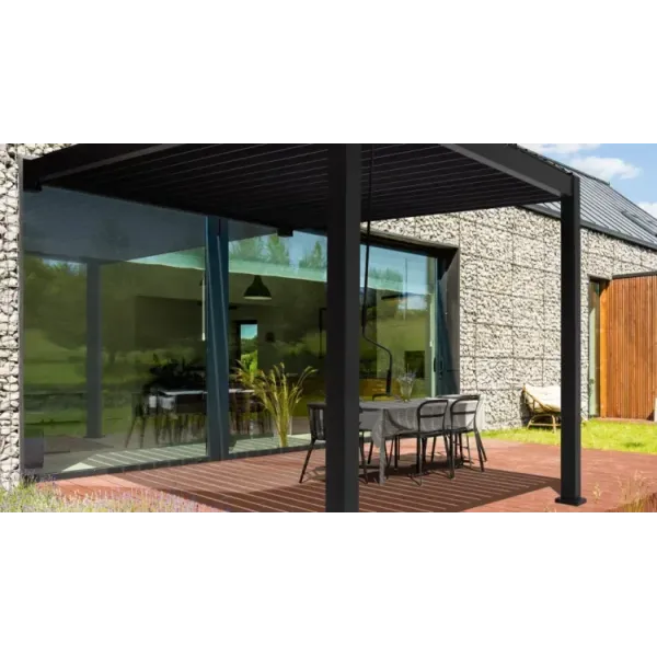 Пергола террасная пристенная Gutroof Premium Wall 3x4