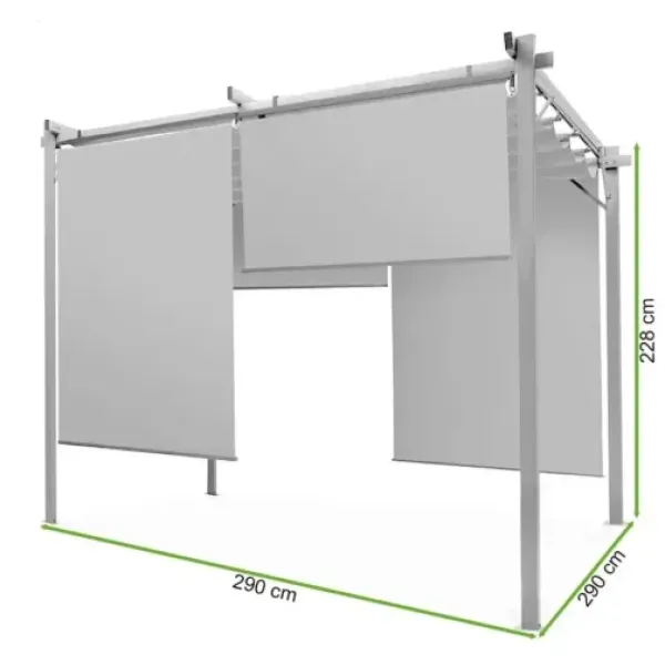Пергола для террасы HARDMAISTER SPRINT PLUS 3x3