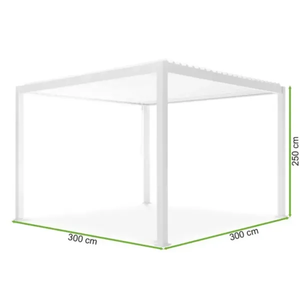 Пергола терасна садова Gutroof Premium 3x3