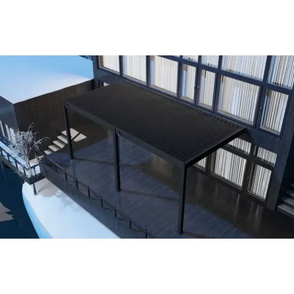 Пергола террасная пристенная Gutroof ELEGANCE WALL 3x6