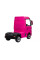 Детский электромобиль LEANToys грузовик Mercedes Actros Rose 4x4