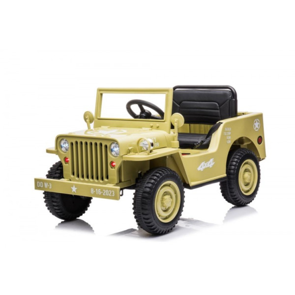 Детский электромобиль LEANToys военный автомобиль JH-103 4x4