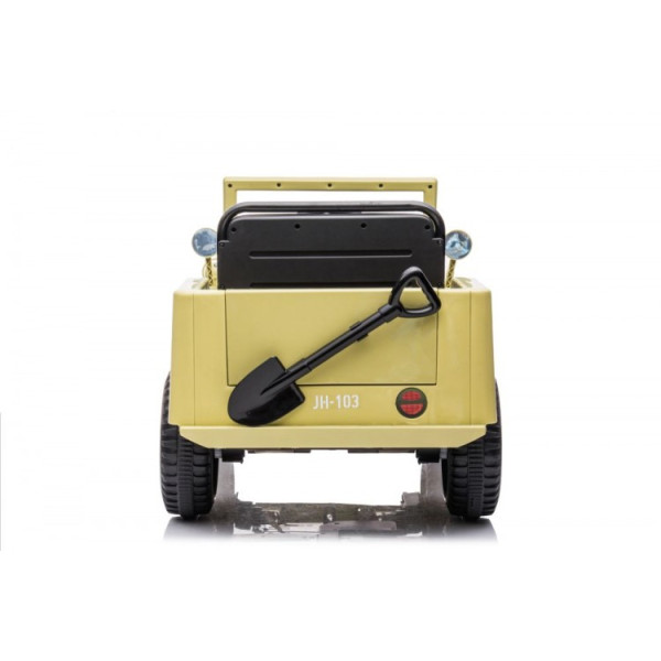 Детский электромобиль LEANToys военный автомобиль JH-103 4x4