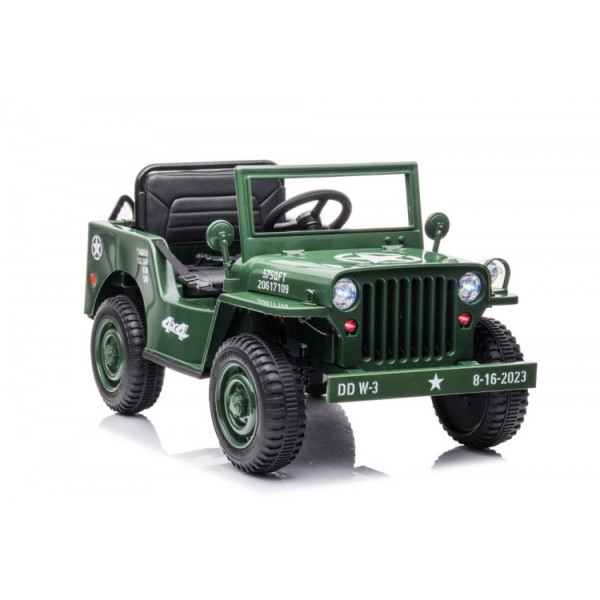 Детский электромобиль LEANToys военный автомобиль JH-103 4x4