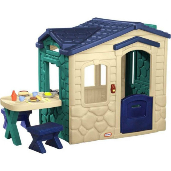Детский домик Little Tikes Patio со звонком 174117E3