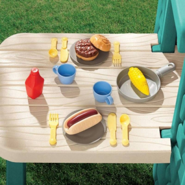 Детский домик Little Tikes Patio со звонком 174117E3