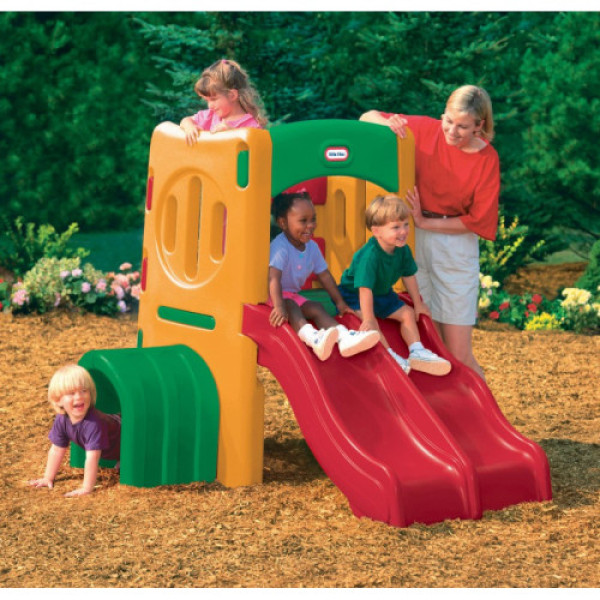 Дитячий ігровий майданчик Little Tikes з подвійною гіркою 4261