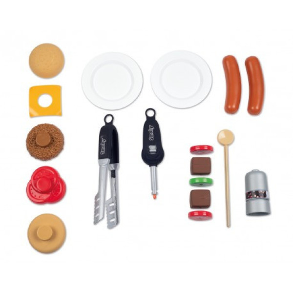 Игровой набор Smoby Grill Barbecue 18 акс. 312001