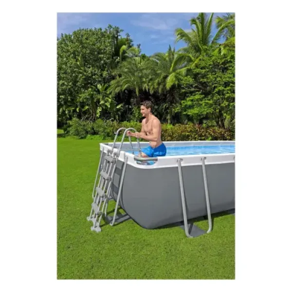 Каркасный бассейн Bestway 488x244x122 6в1 56670