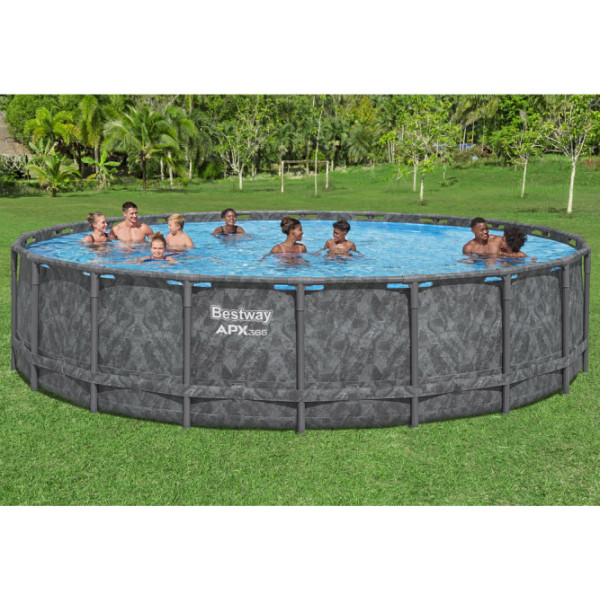 Каркасный бассейн Bestway 610x 132cm 6в1 561KE