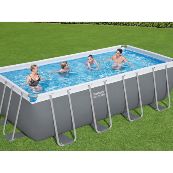 Каркасный бассейн Bestway 488x244x122cm 9в1 56671