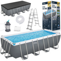 Каркасний басейн Bestway 488x244x122cm 9в1 56671