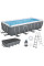Каркасный бассейн Bestway 488x244x122cm 9в1 56671