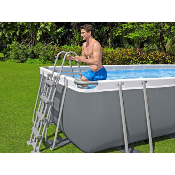 Каркасный бассейн Bestway 488x244x122cm 9в1 56671
