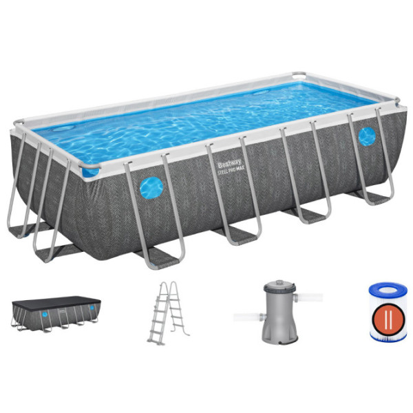Каркасный бассейн Bestway 488x244x122cm10w1 561MB
