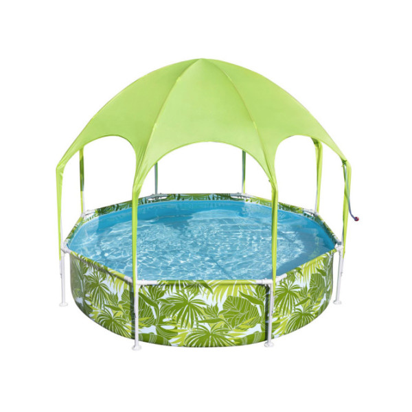 Каркасный бассейн Bestway 244x51 cm с навесом 56432