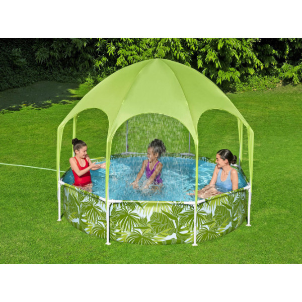 Каркасный бассейн Bestway 244x51 cm с навесом 56432