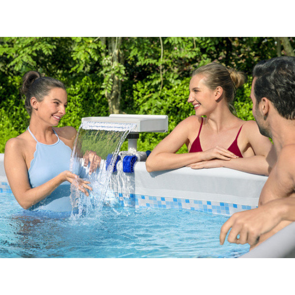 Водопад для бассейна Bestway Flowclear с LED освещением 58619