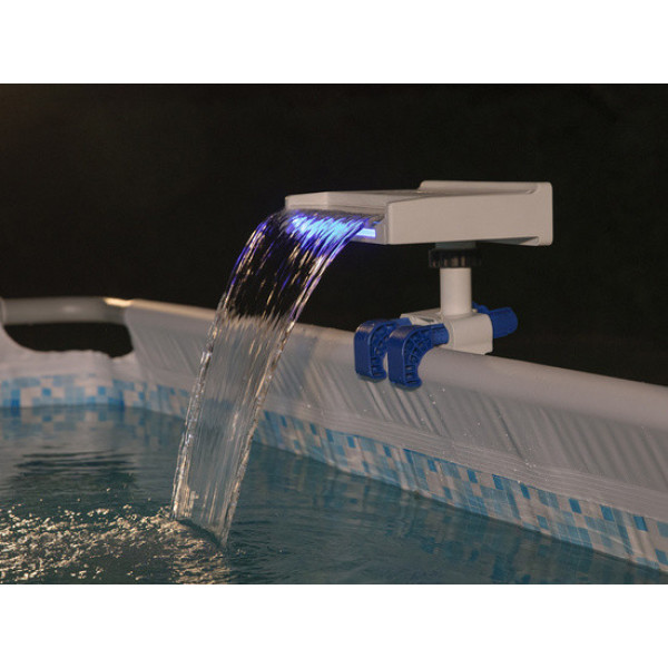 Водопад для бассейна Bestway Flowclear с LED освещением 58619
