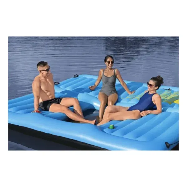 Надувний матрац Bestway Hydro-Force на 5 людей 365x295x77cm 43728