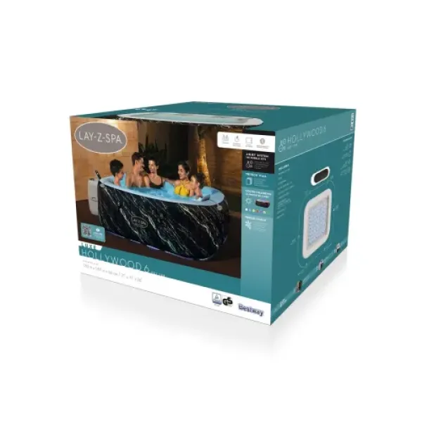 Джакузі Bestway Lay-Z-Spa Hollywood LUXE 6001F