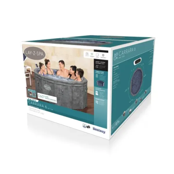 Джакузи Bestway Lay-Z-Spa Carrara 6001V
