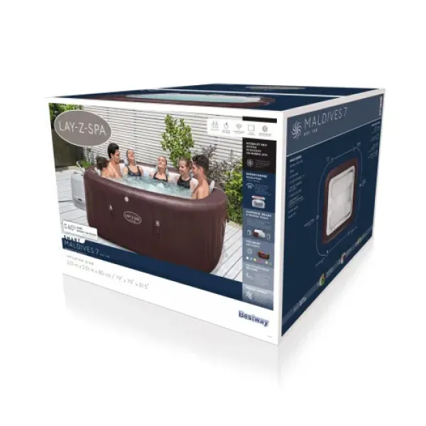 Джакузі Bestway Lay-Z-Spa Maldives 6001U