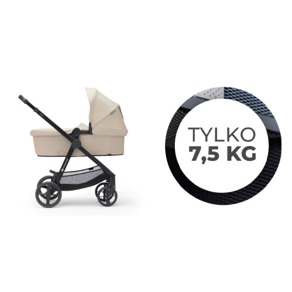 Коляска 3в1 Kinderkraft Newly Mink Pro