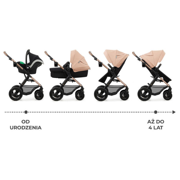 Коляска 3в1 Kinderkraft Moov 2 Air