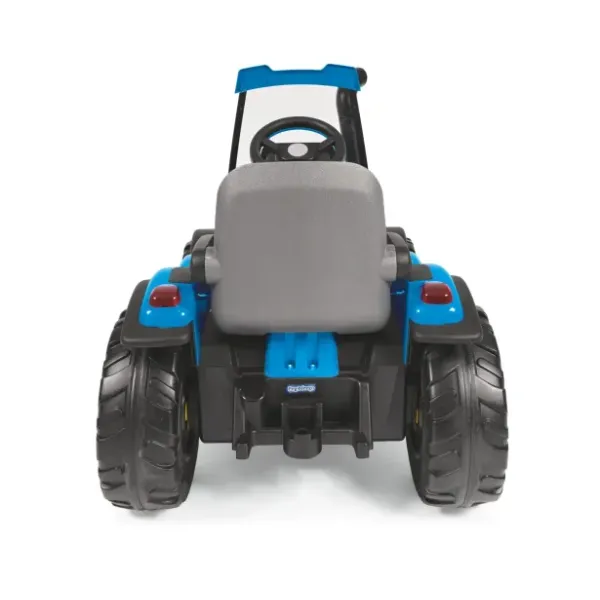 Дитячий Електротрактор Peg-Perego New Holland T8 з прицепом