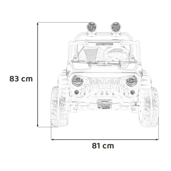 Детский электромобиль Ramiz PASSION 4x4
