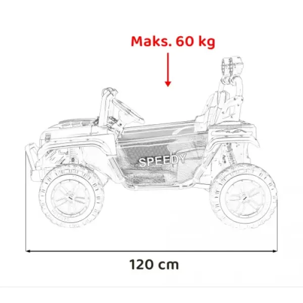 Детский электромобиль Ramiz PASSION 4x4