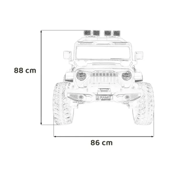 Детский электромобиль Ramiz Extreme Sport 4x4