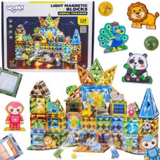 Магнітний конструктор 3D Woopie 124ел.