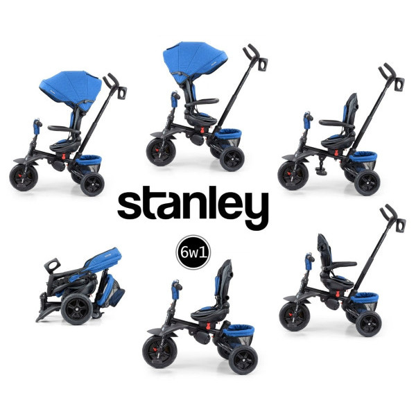 Триколісний велосипед Milly Mally Stanley Rubber
