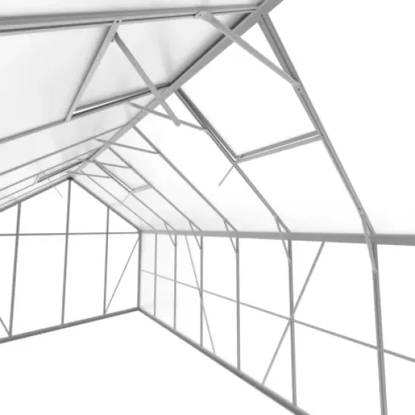 Садовая теплица-парник из поликарбоната Cultivo Slide-In NEW 244x490cm