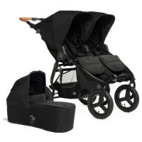 Коляска 2в1 для двойни Bumbleride Indie Twin Black
