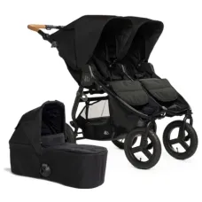 Коляска 2в1 для двойни Bumbleride Indie Twin Black