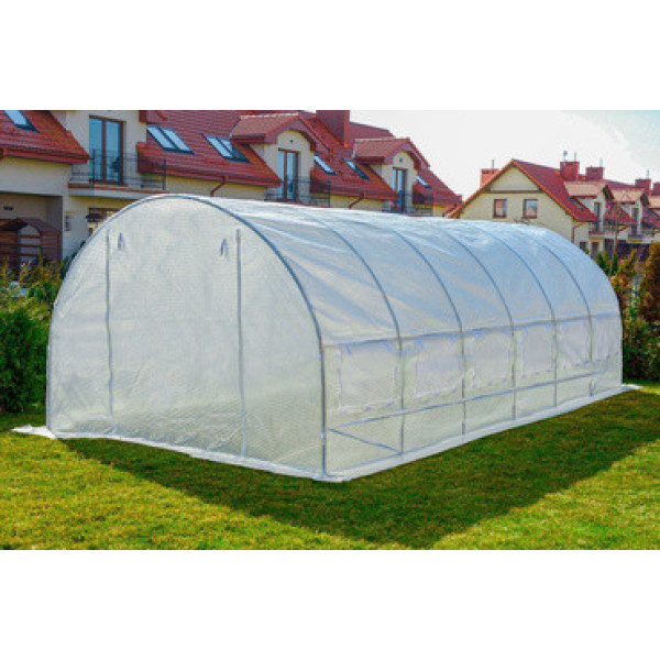 Теплица-парник с окнами 24 м2 FunFit 800х300х200