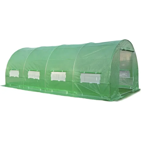 Садовая теплица-парник 18m2 Cultivo 3x6x2 (1 дверь)