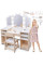 Детский туалетный столик Mamabrum с табуретом и LED подсветкой MAM238 VANITY TABLE