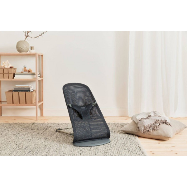 Шезлонг BabyBjorn Bouncer Bliss MESH + игрушка